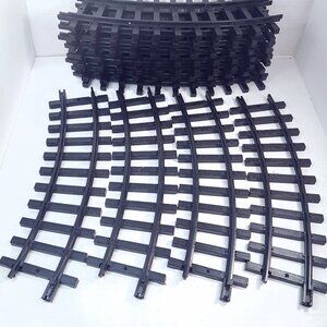 New Bright Train G Scale track 1986 plastic 12 pieces curve curved lot Hong Kong